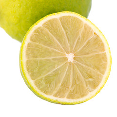 Image showing Fresh green limes