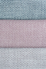 Image showing Multi color fabric texture samples