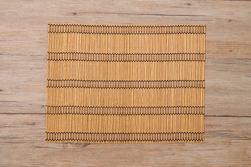 Image showing Bamboo place mat