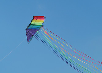 Image showing Colourful kites