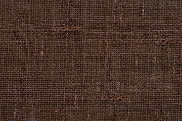 Image showing Brown fabric texture