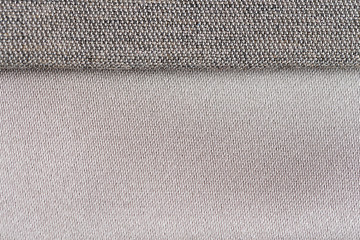 Image showing Grey fabric texture 