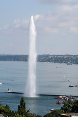 Image showing Jet d'eau