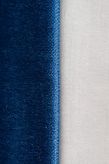 Image showing Blue fabric texture