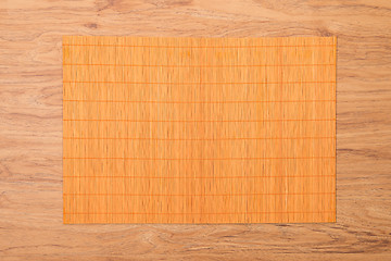 Image showing Bamboo place mat