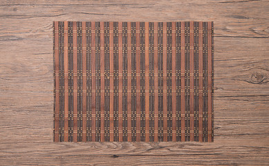 Image showing Bamboo place mat