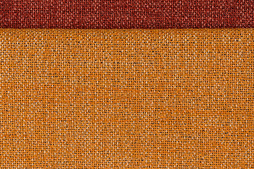 Image showing Orange fabric texture