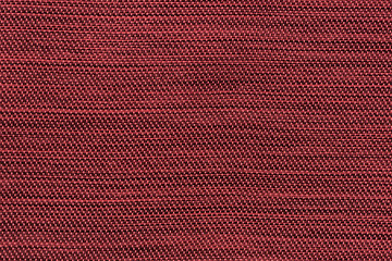 Image showing Red texture fabric 