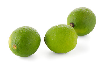 Image showing Fresh green limes