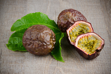 Image showing Passion fruits