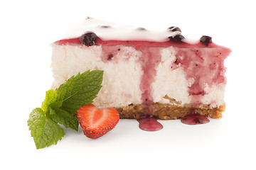 Image showing Cheese Cake slice