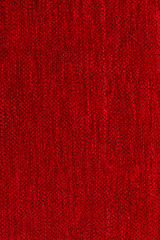 Image showing Red woven texture 