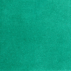 Image showing Green leather