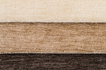 Image showing Brown fabric texture