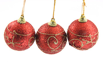 Image showing christmas balls