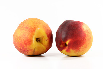 Image showing two peaches