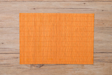 Image showing Bamboo place mat