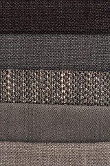 Image showing Multi color fabric texture samples