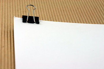 Image showing paper with clip