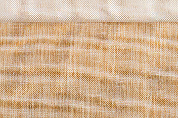 Image showing Brown fabric texture