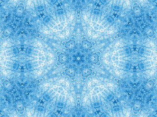 Image showing Abstract ice pattern