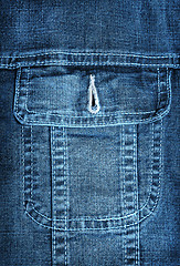 Image showing Jeans pocket