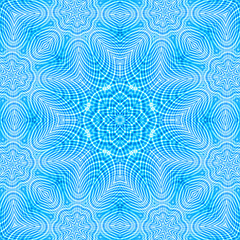 Image showing Abstract blue pattern