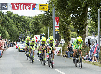 Image showing Team Thinkoff Saxo - Team Time Trial 2015