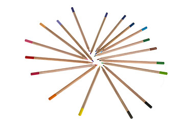 Image showing Colored Pencils