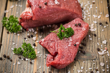 Image showing Beef slice