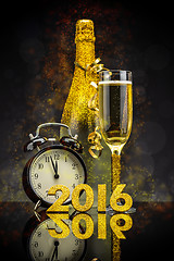 Image showing 2016 New Year concept