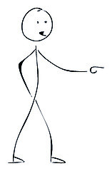 Image showing stick man