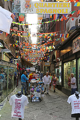 Image showing Spanish Quarters Naples
