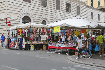 Image showing Rome Street Market