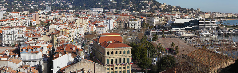 Image showing Cannes panorama