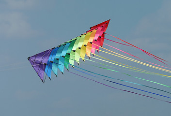 Image showing Colourful kites