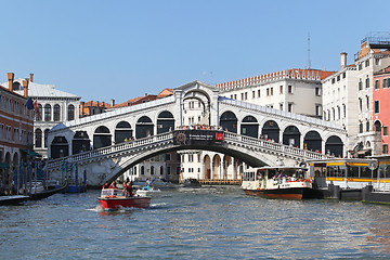 Image showing Rialto Bridge Venice