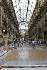 Image showing Galleria Vittorio Emanuele Milan