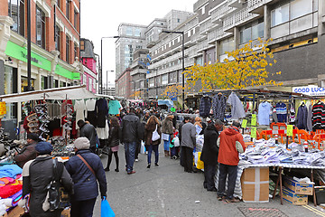 Image showing Petticoat lane market