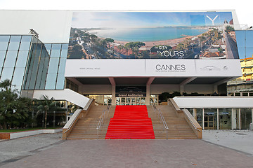 Image showing Red carpet Cannes