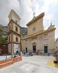 Image showing Santa Maria Church Positano