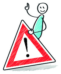 Image showing warning sign