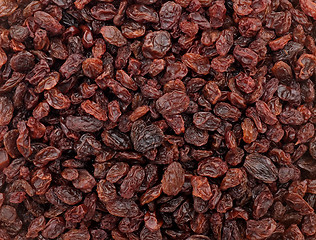 Image showing Raisins background