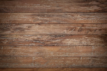 Image showing wooden floor or wall