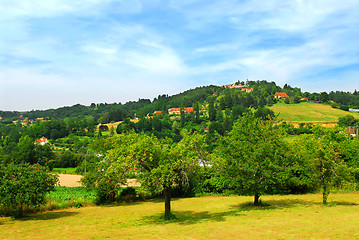 Image showing Rural landscape in France