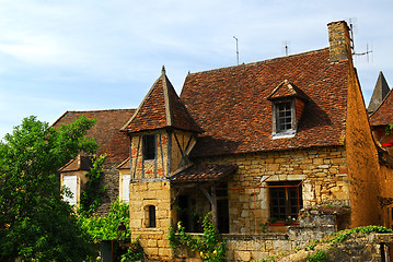 Image showing Medieval house in Sarlat, France