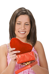 Image showing Heart gift