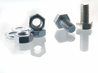 Image showing screws and nuts