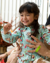 Image showing Happy little girl