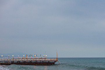 Image showing sea and sky